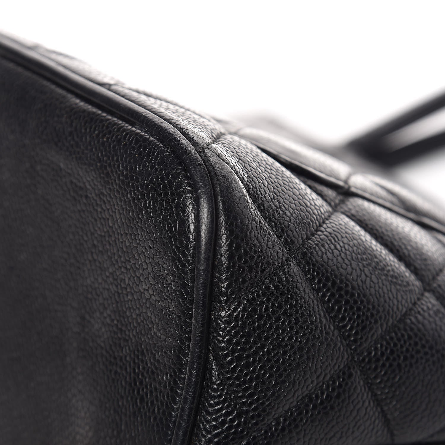 Chanel Caviar Quilted Medallion Tote Black 15 of 15