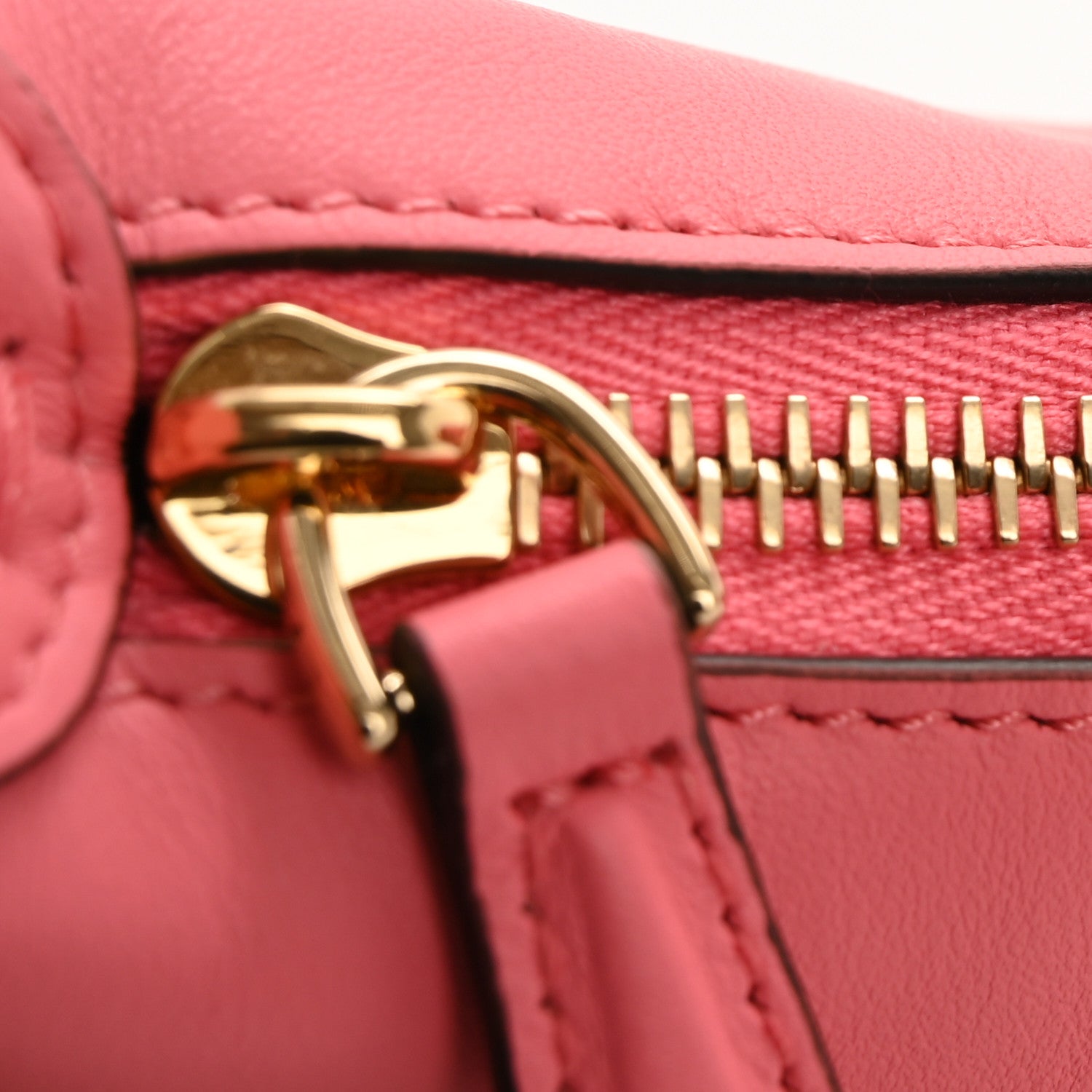 Fendi Vitello Grace New Matte Nano Fendigraphy Hobo Charm Pink Dalia 9 of 10