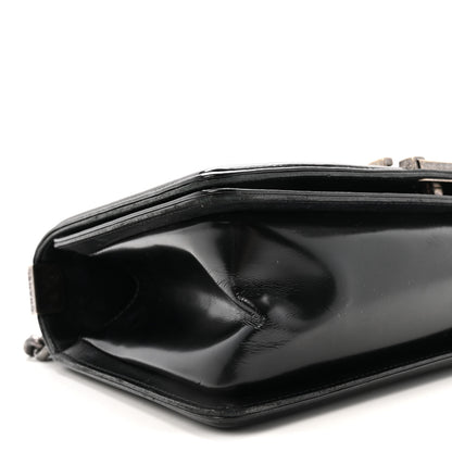 Chanel Glazed Calfskin Medium Boy Flap Black 9 of 10