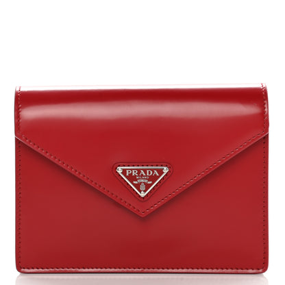 Prada Spazzolato Playing With Cards Case Scarlatto 3 of 9
