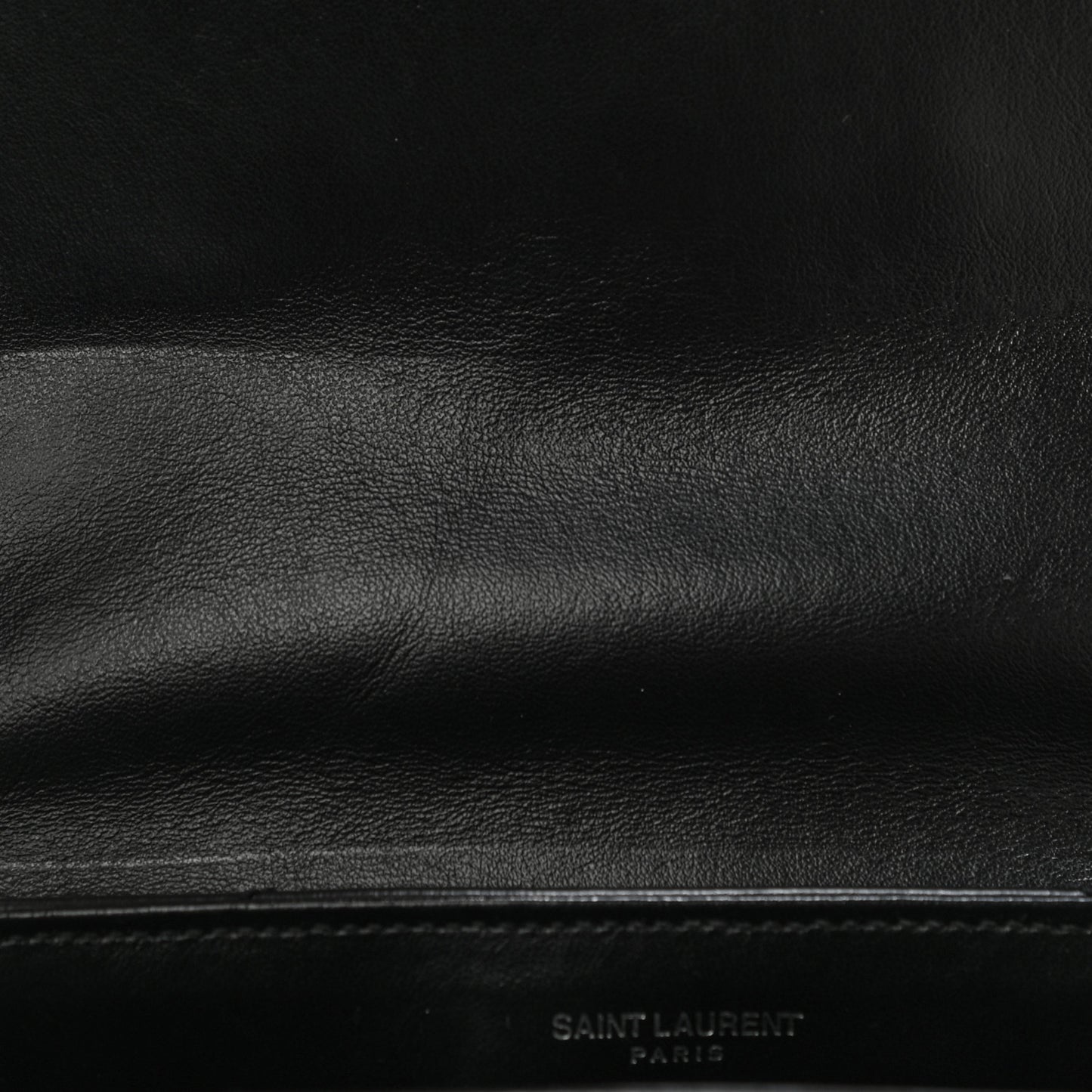 Calfskin Y Quilted Monogram Toy Loulou Crossbody Bag Black