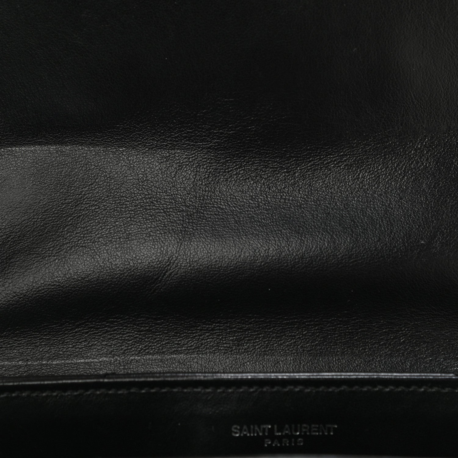 Saint Laurent Calfskin Y Quilted Monogram Toy Loulou Crossbody Bag Black 10 of 13