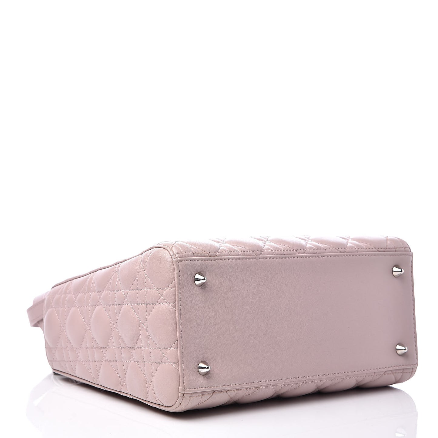 Lambskin Cannage Medium Lady Dior Light Pink