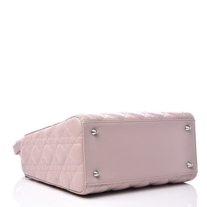 Christian Dior Lambskin Cannage Medium Lady Dior Light Pink 5 of 15