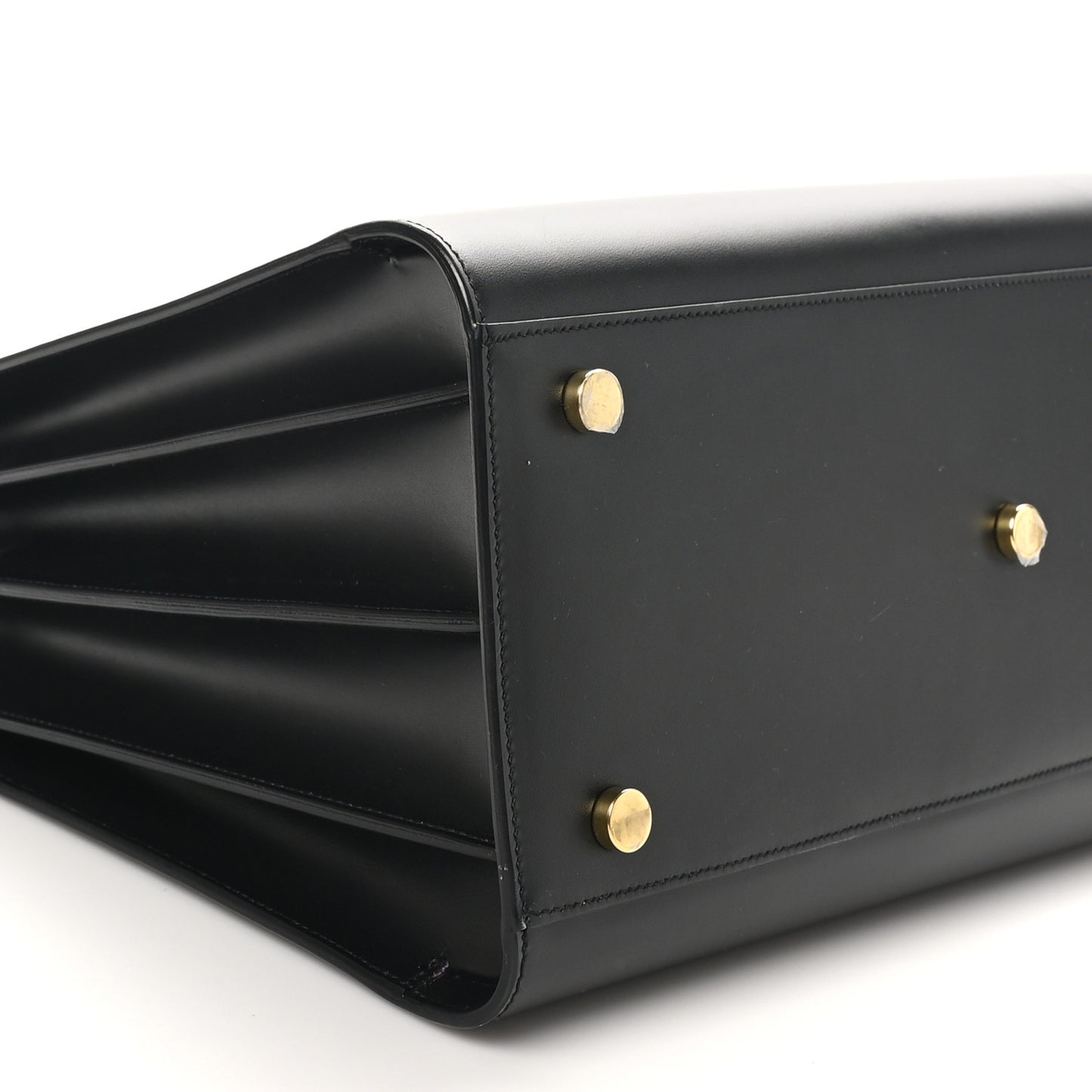 Calfskin Small Sac De Jour Black Fuchsia