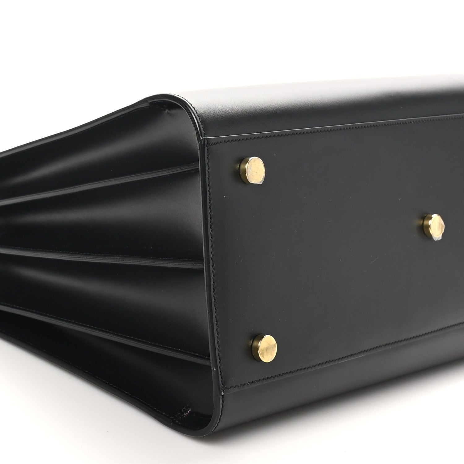 Saint Laurent Calfskin Small Sac De Jour Black Fuchsia 11 of 12