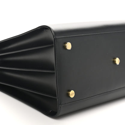 Saint Laurent Calfskin Small Sac De Jour Black Fuchsia 11 of 12