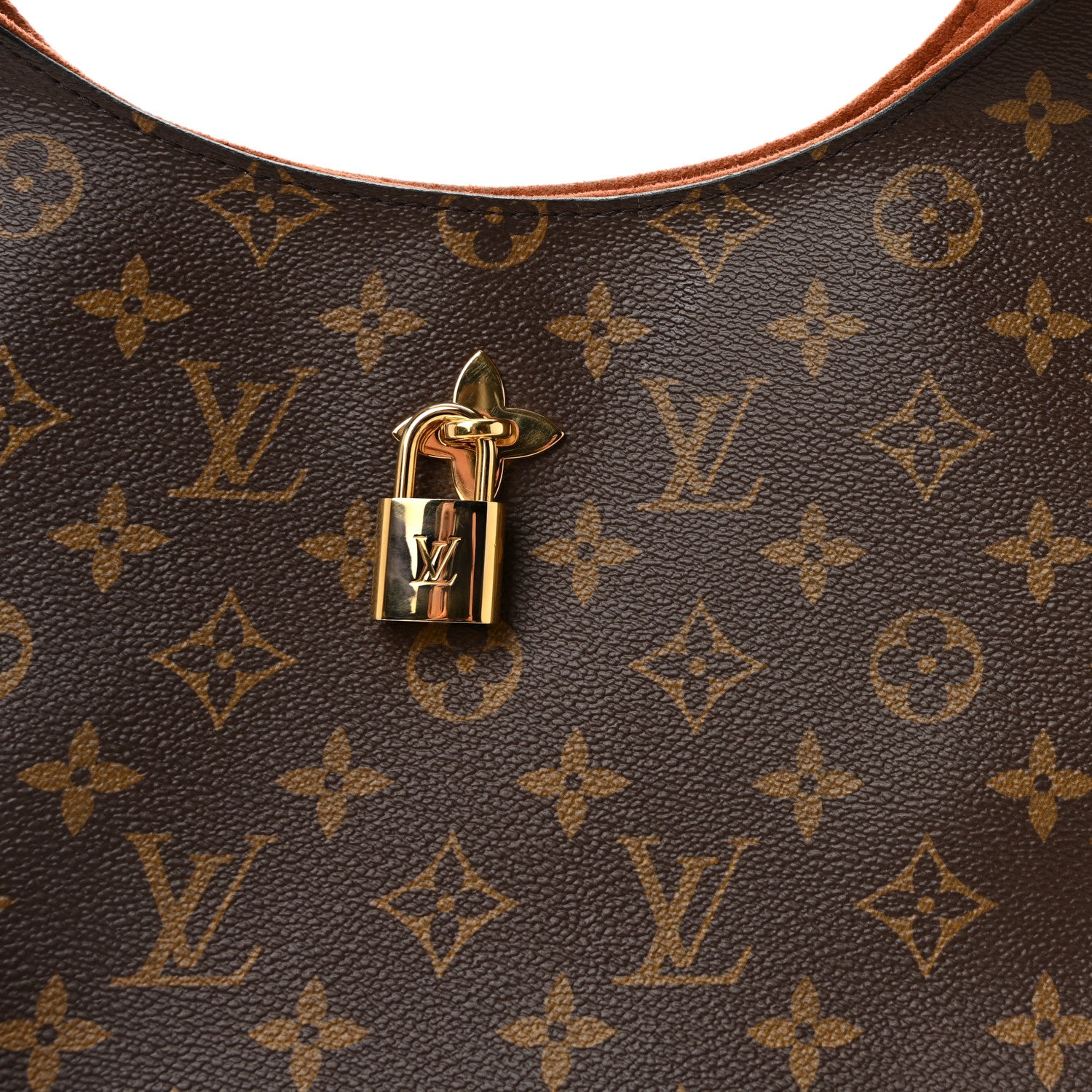 Louis Vuitton Monogram Flower Hobo Caramel 7 of 9