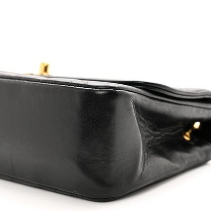 Chanel Lambskin Quilted Medium Mademoiselle Single Flap Black 10 of 10