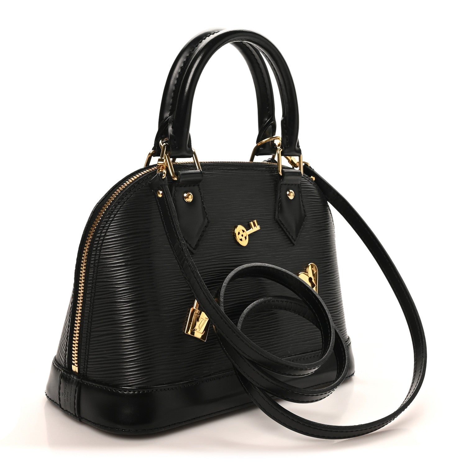 Louis Vuitton Epi Love Lock Alma BB Black 1926239 – FASHIONPHILE