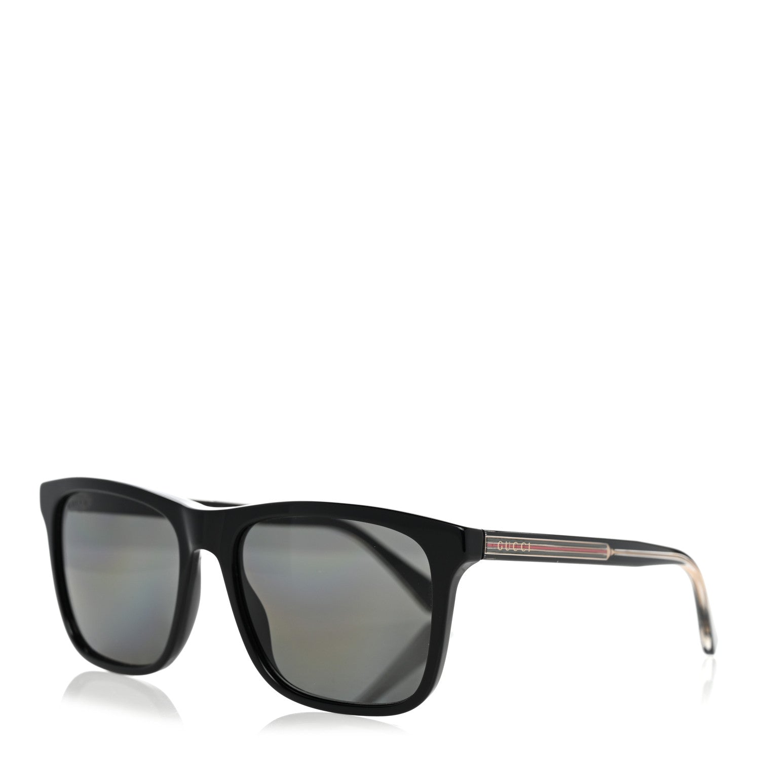 Gucci Acetate Frame Sunglasses GG0381S Black 1 of 8