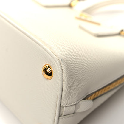 Prada Saffiano Lux Small Promenade Tote Talco 10 of 13