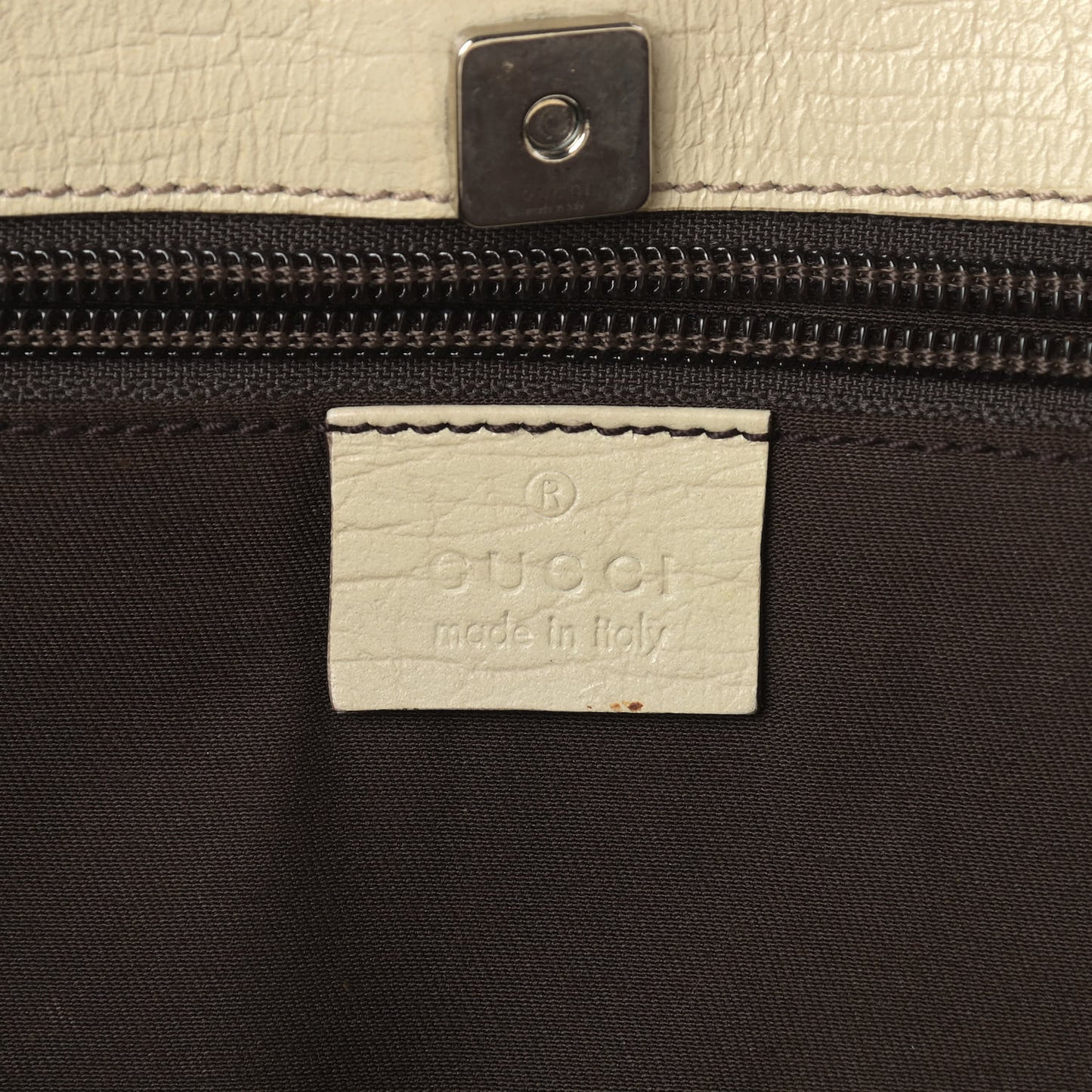 GG Plus Monogram Medium Joy Tote Off White