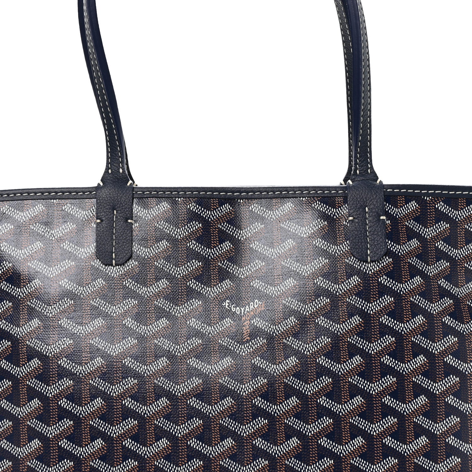 Goyard Goyardine Artois PM Navy 7 of 9