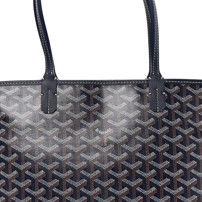 Goyard Goyardine Artois PM Navy 7 of 9