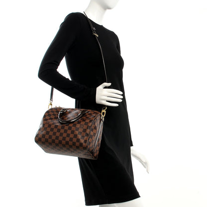 Louis Vuitton Damier Ebene Speedy Bandouliere 25 2 of 10