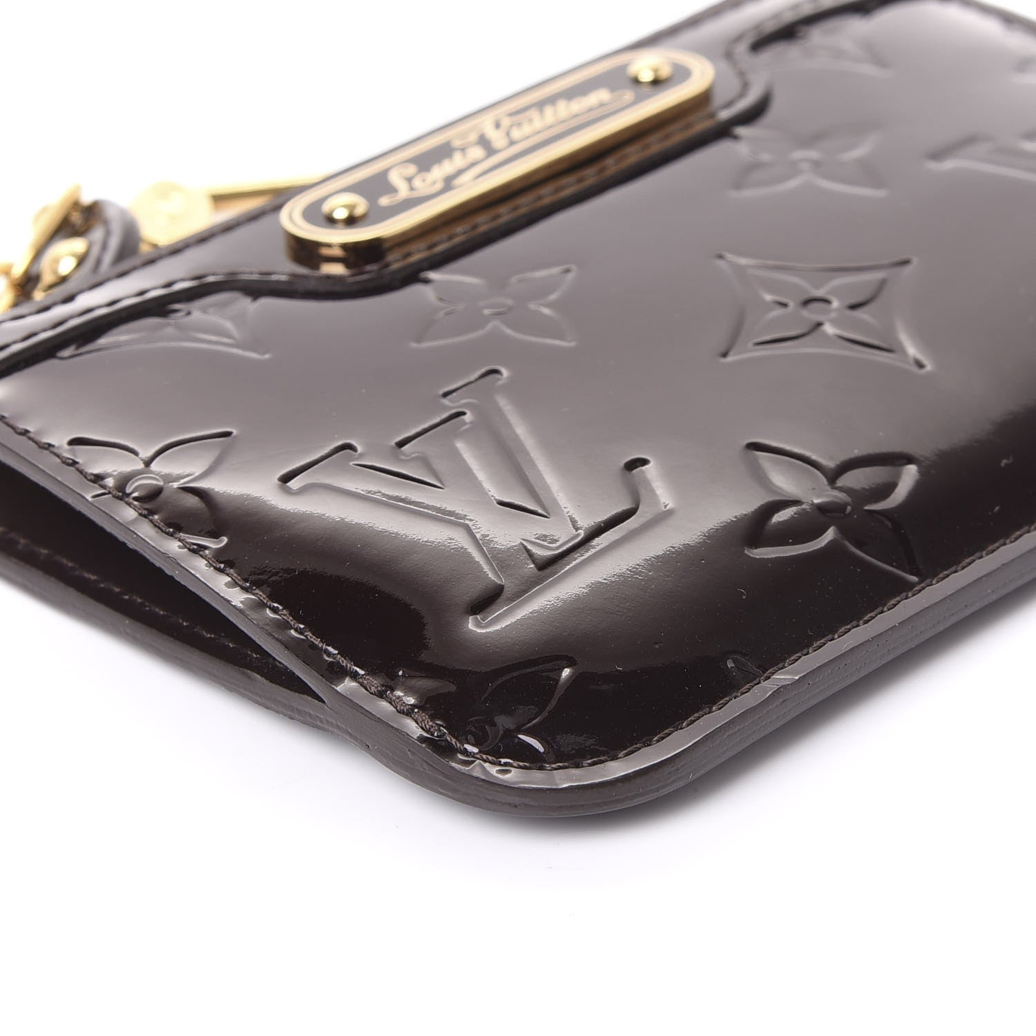 Louis Vuitton Vernis Key Pouch Amarante 5 of 8