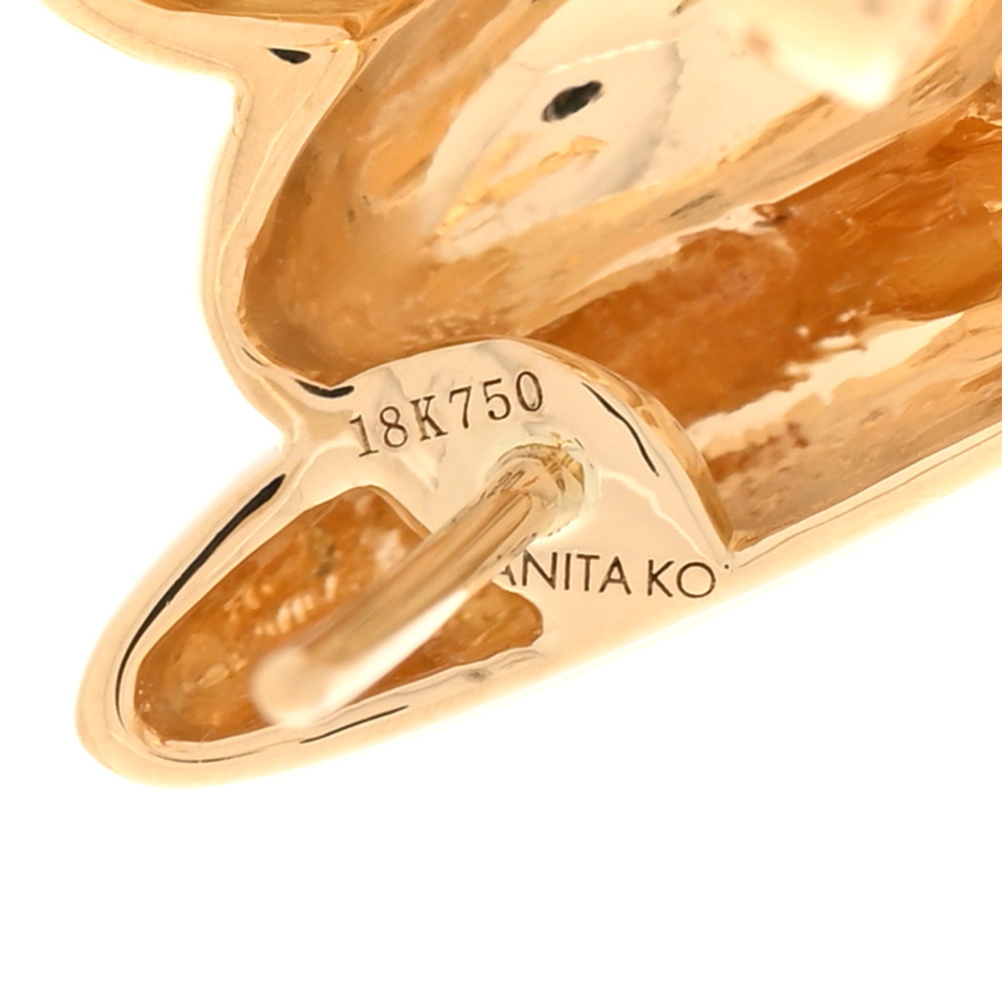 18K Yellow Gold Small Claire Earrings