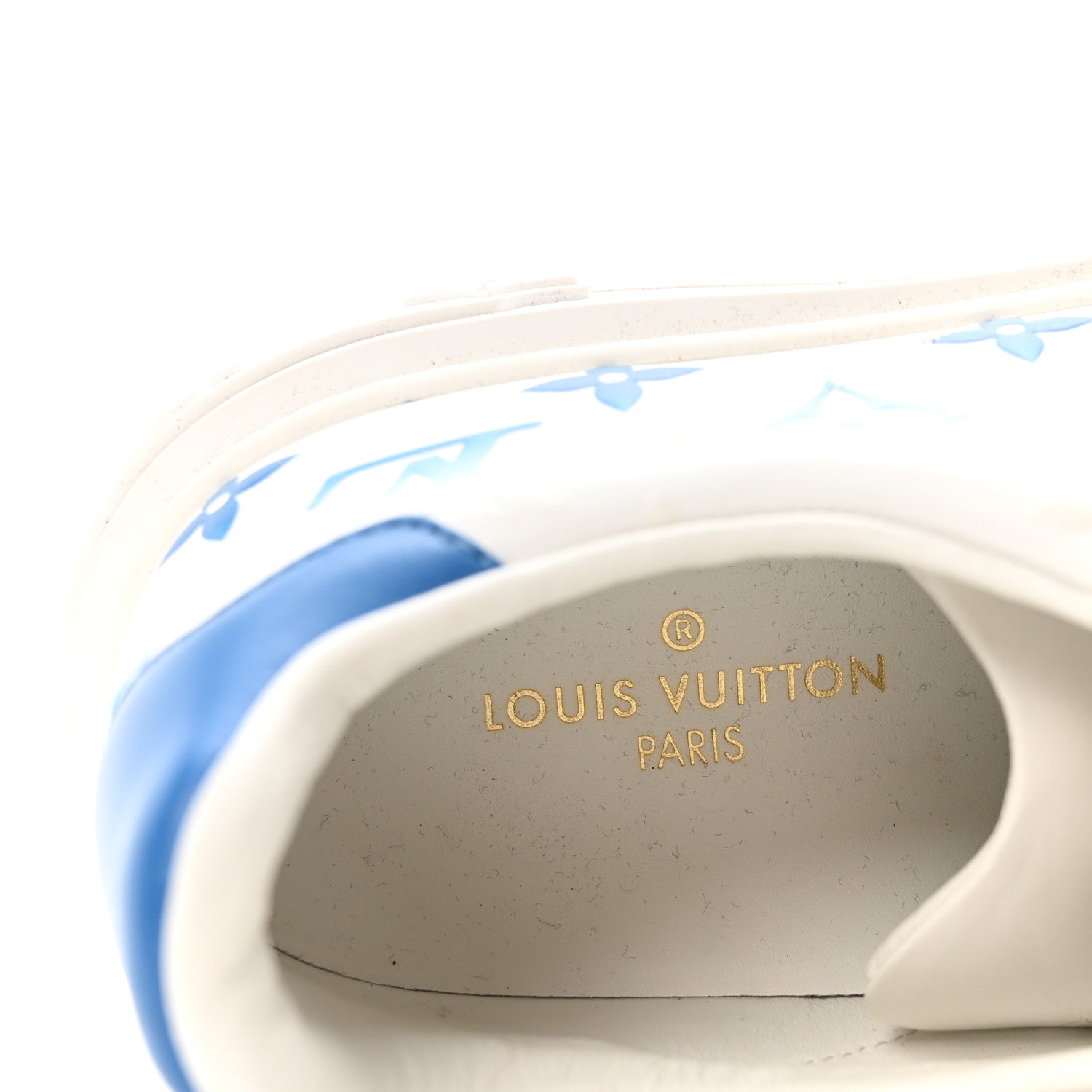 Louis Vuitton Monogram Time Out Sneakers 36.5 Blue 8 of 8