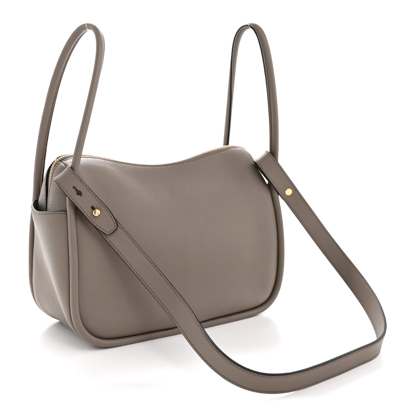 Soft Calfskin Darling Shoulder Bag Clay