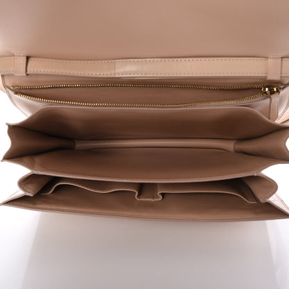 Celine Box Calfskin Large Classic Box Flap Bag Powder 5 of 7