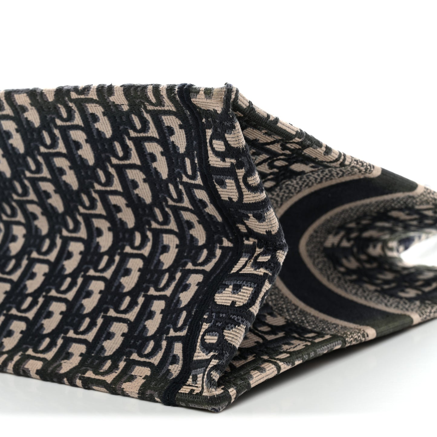 Oblique Medium Book Tote Blue Multicolor