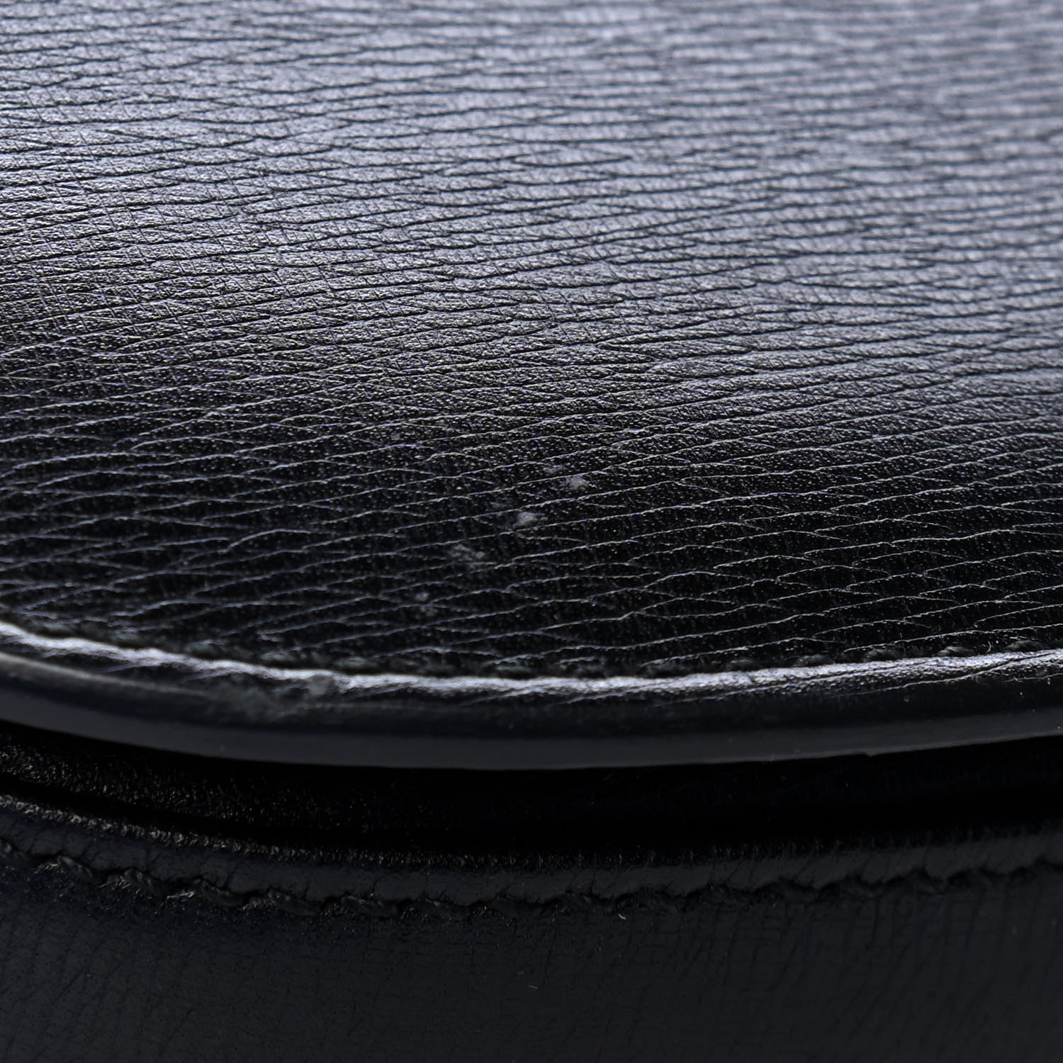 Gucci Shangai Calfskin Small Classic Bamboo Top Handle Bag Black 5 of 5