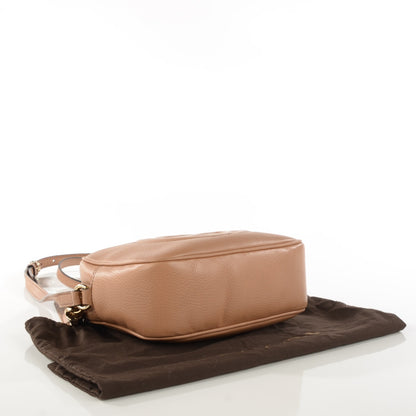 Gucci Pebbled Calfskin Small Soho Disco Bag Rose Beige 4 of 10
