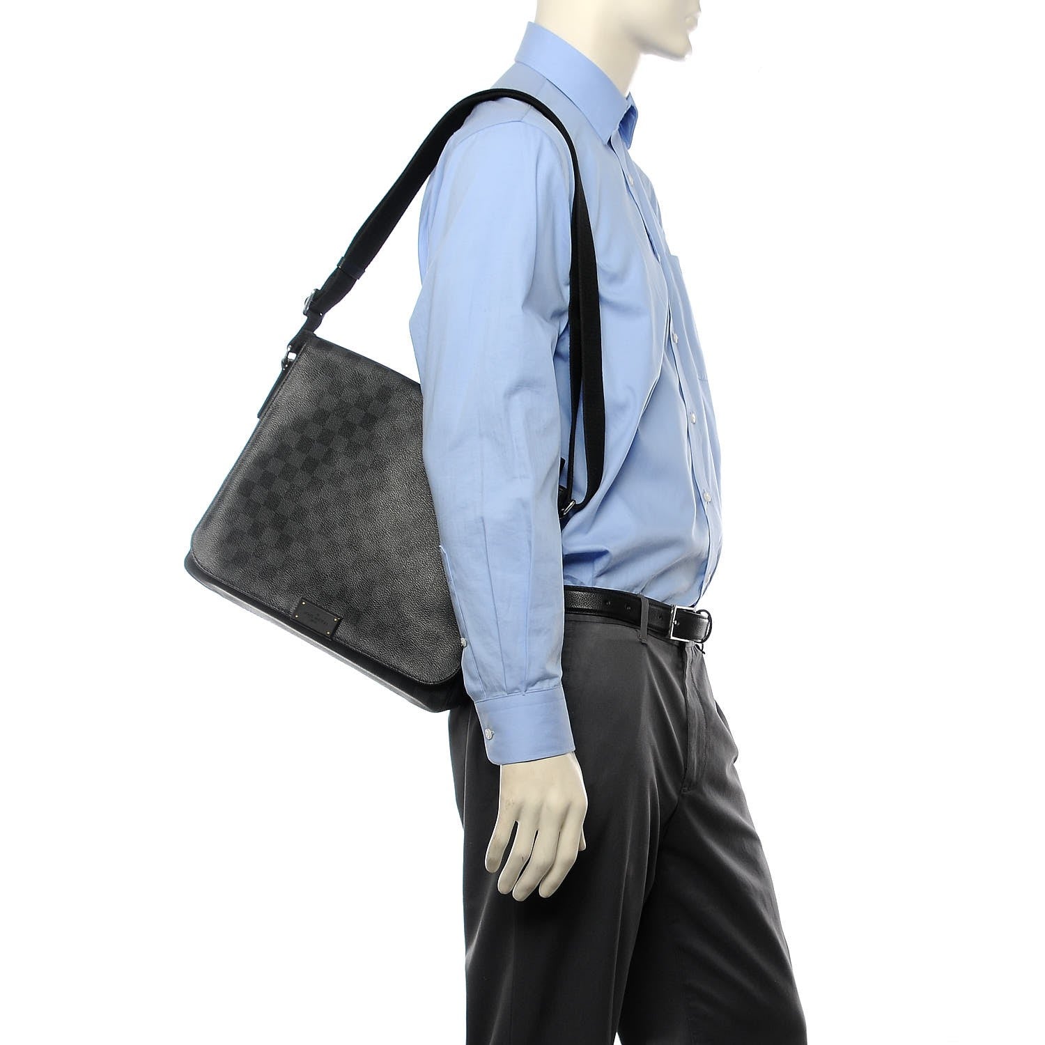 Louis Vuitton Damier Graphite District MM 2 of 11