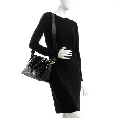 Louis Vuitton Patent Calfskin Miroir Tote Black 3 of 9
