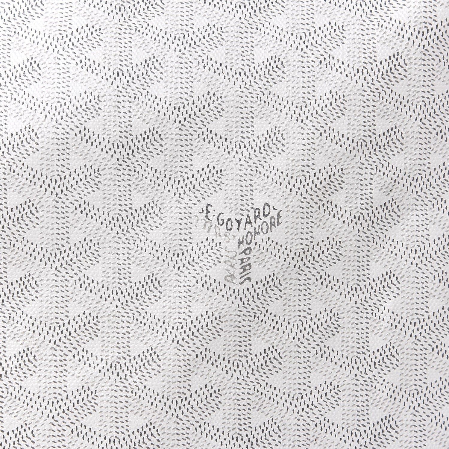 Goyard Goyardine Fidji Zip Hobo White 9 of 11