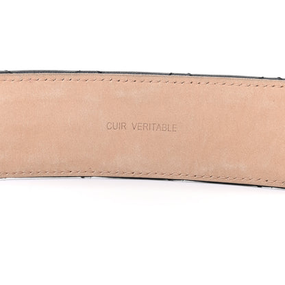 Chanel Lambskin Quilted CC Belt 100 40 Black 5 of 7