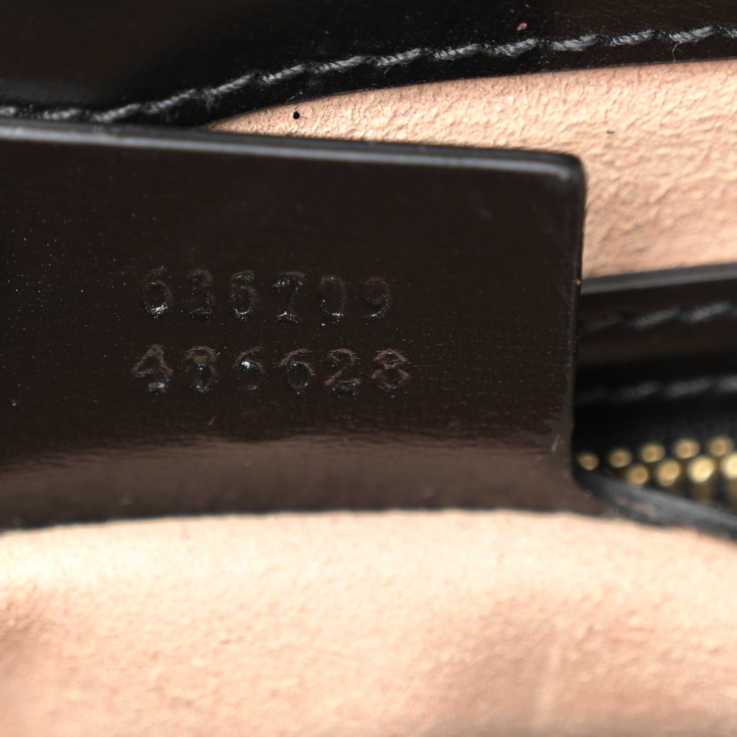 Gucci Boarded Dyana Lux Calfskin Small Jackie 1961 Hobo Black 7 of 13