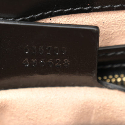 Gucci Boarded Dyana Lux Calfskin Small Jackie 1961 Hobo Black 7 of 13