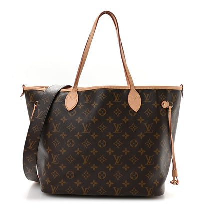 Louis Vuitton Monogram Inside Out Neverfull Bandouliere MM Rouge Sari 1 of 9
