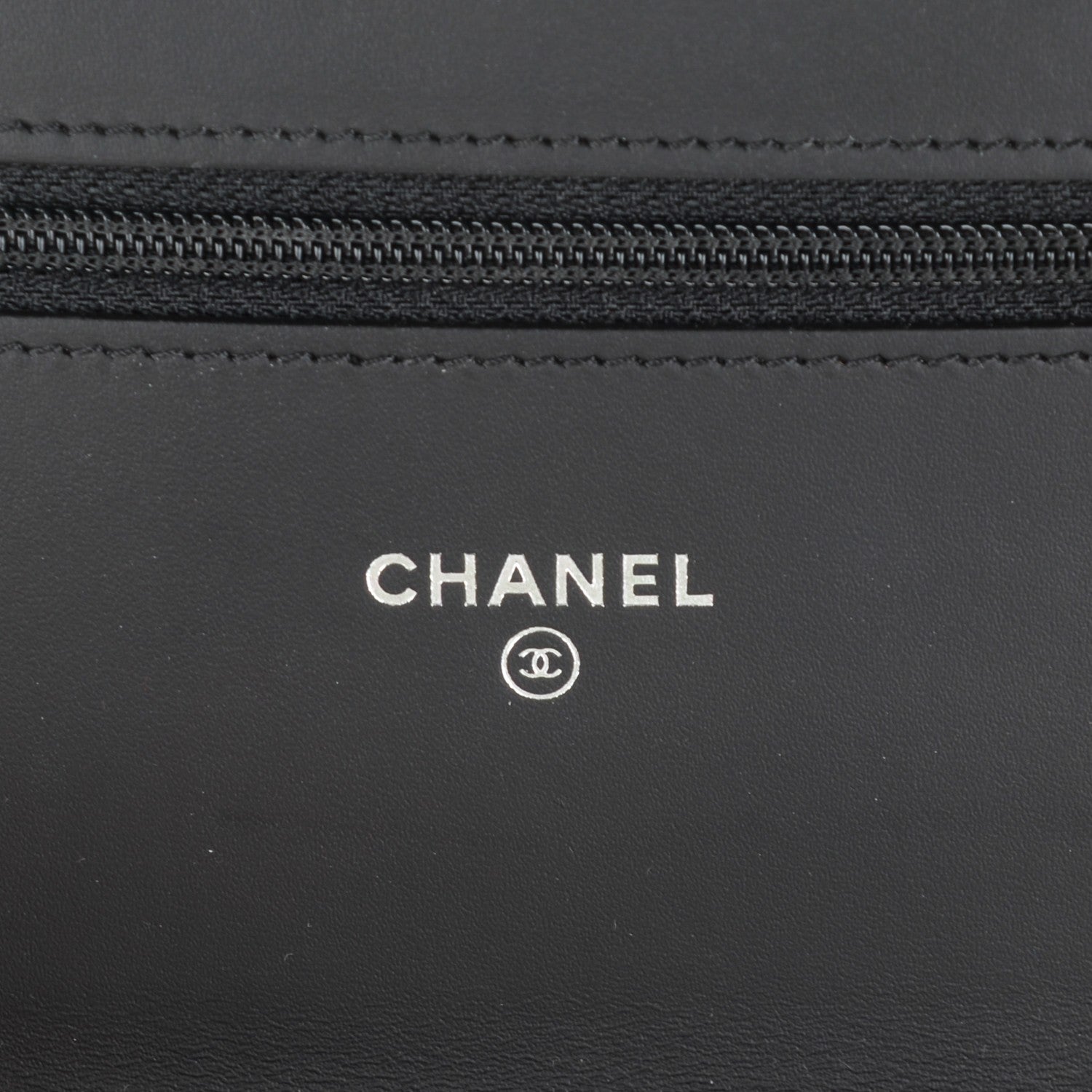 Chanel Patent Quilted Brilliant Wallet On Chain WOC Black 6 of 8