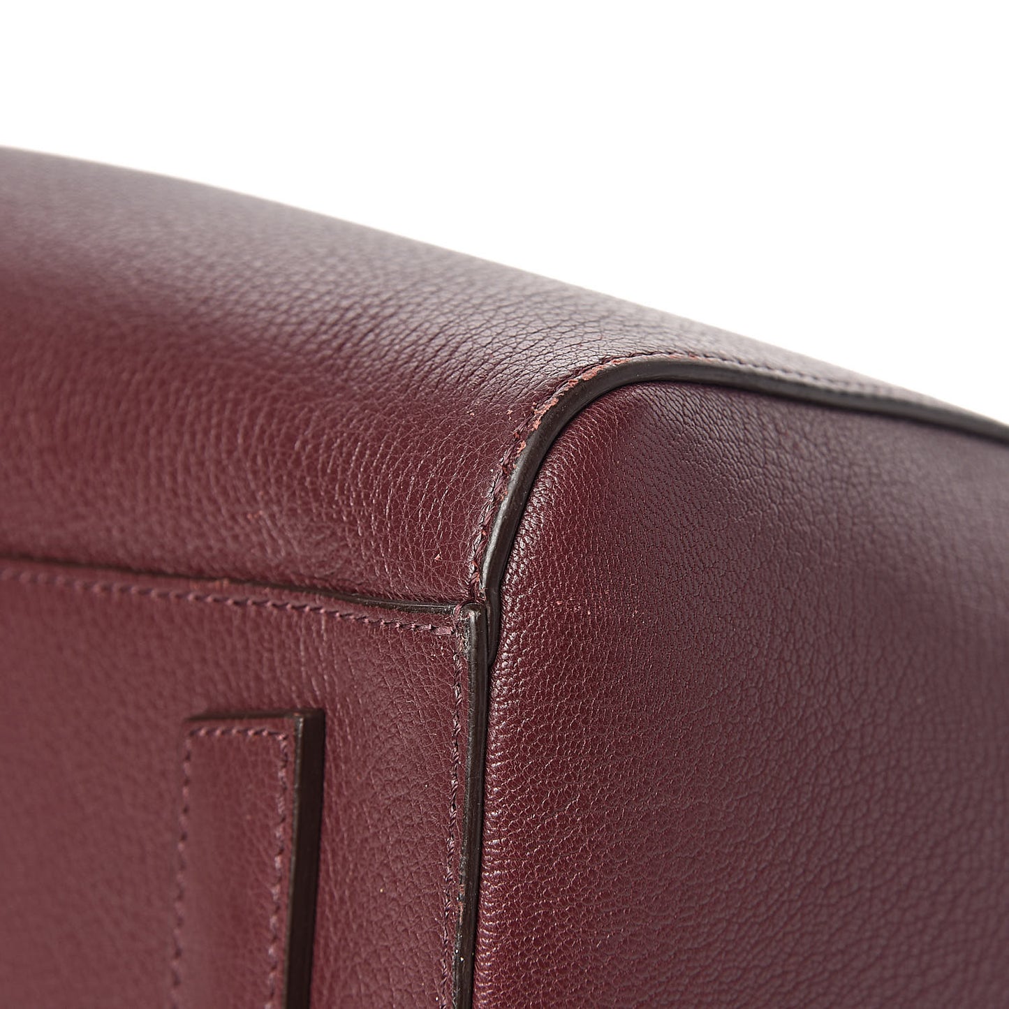 Sugar Goatskin Medium Antigona Oxblood