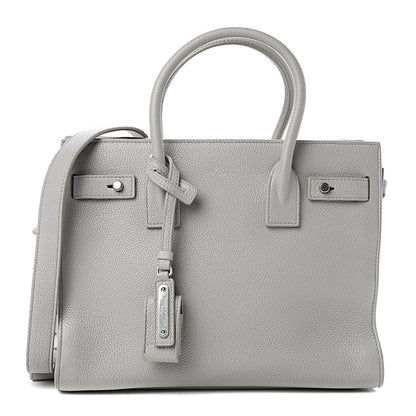 Saint Laurent Grained Calfskin Baby Sac De Jour Souple Souris 1 of 11