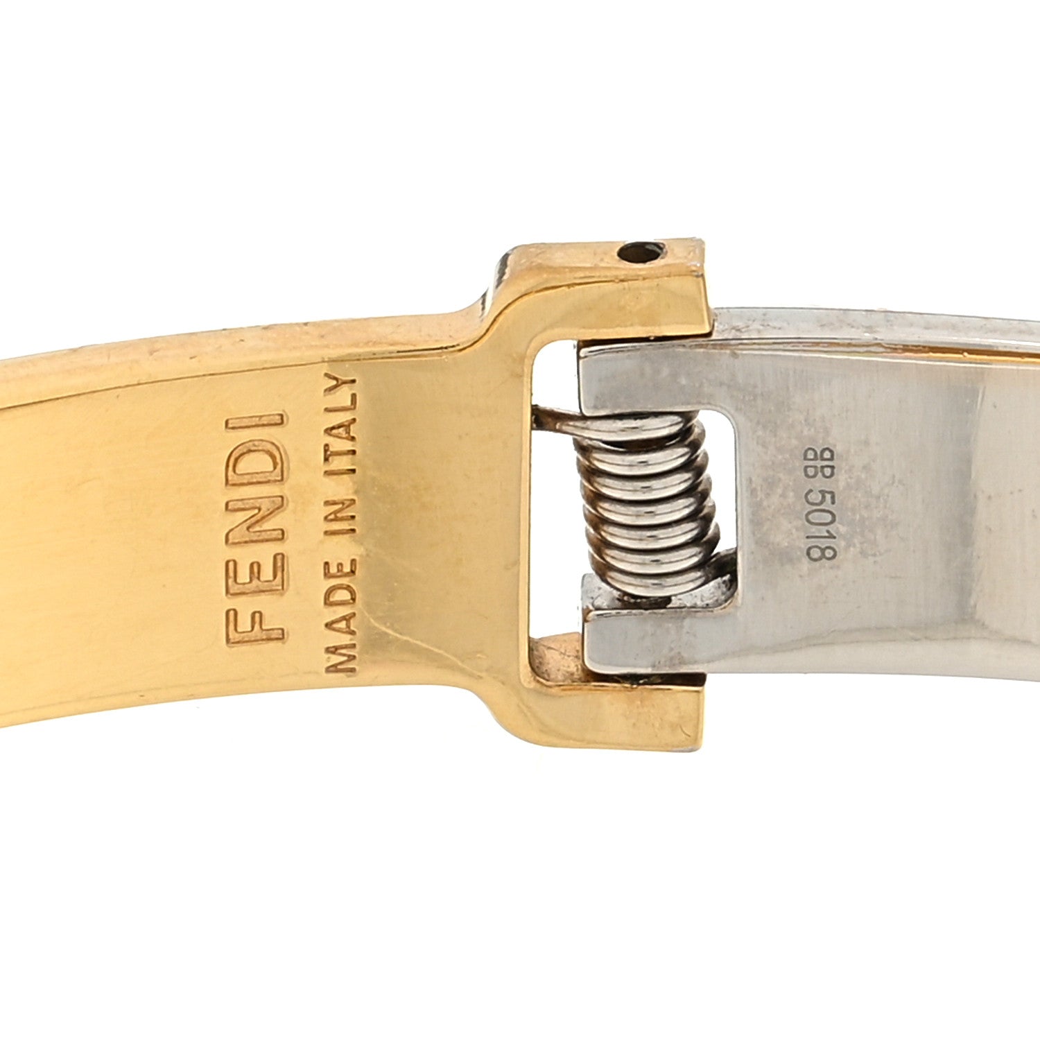 Fendi Metal F Is Fendi Bracelet M Gold Silver 3 of 3