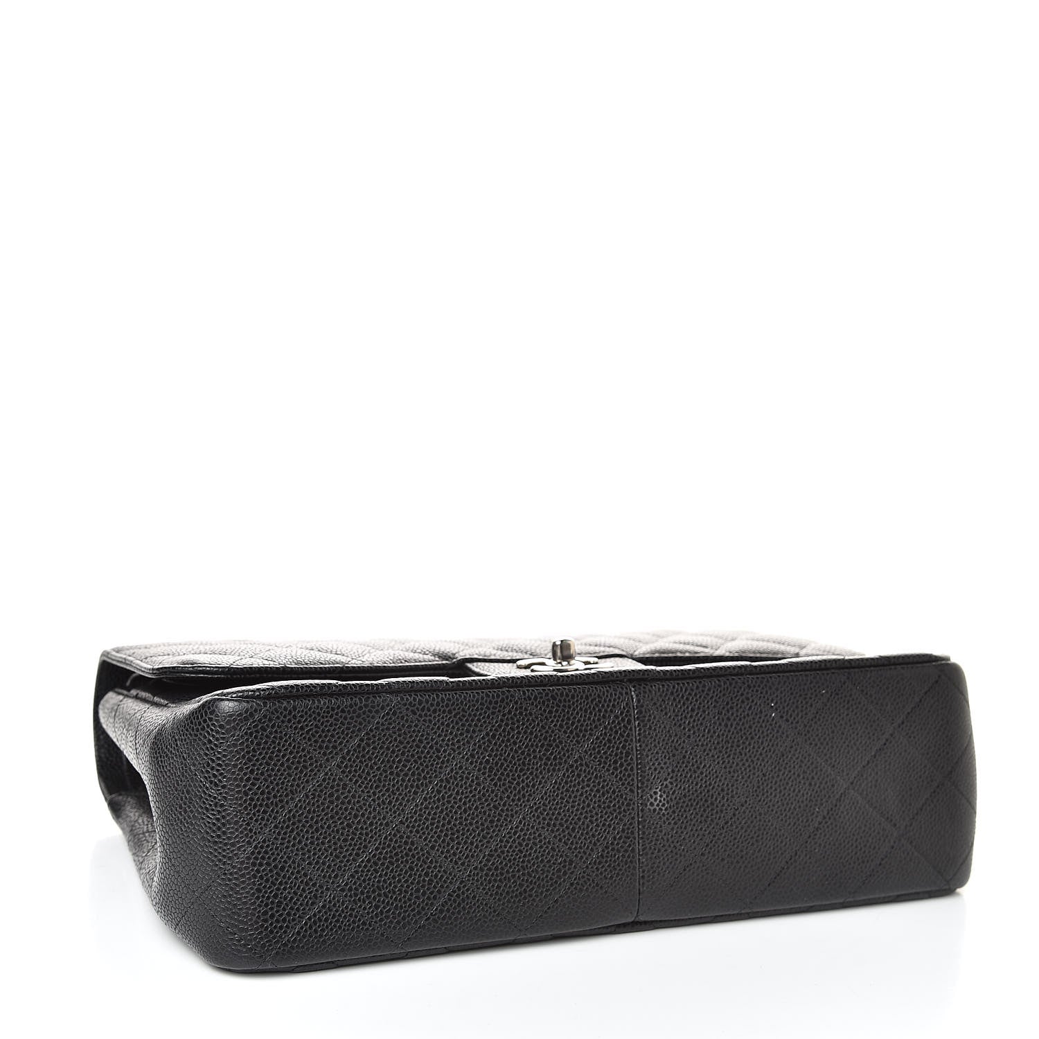 Chanel Caviar Quilted Jumbo Double Flap Black 4 of 12