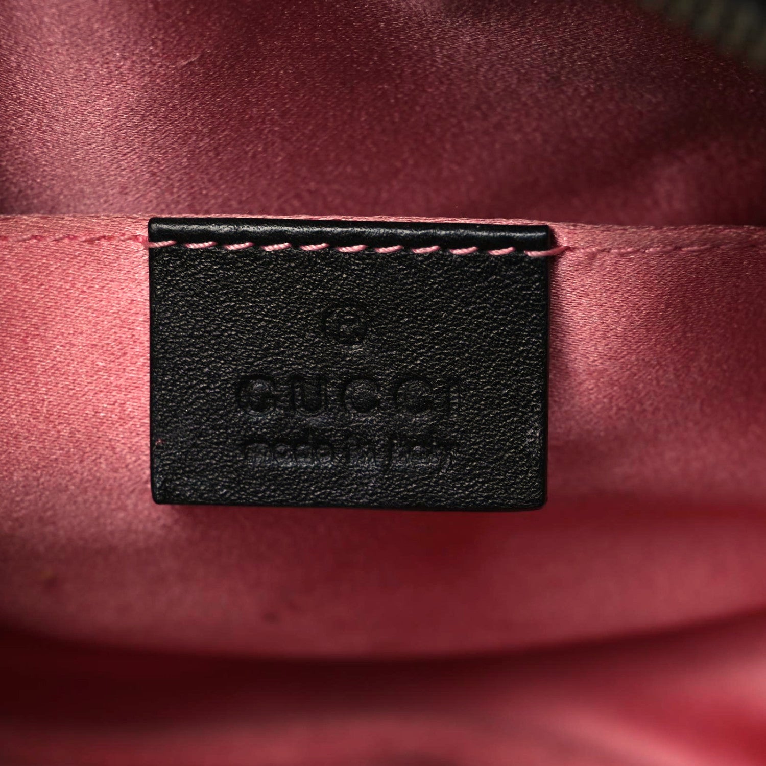 Gucci Velvet Matelasse Marquise Crystals GG Marmont Belt Bag 85 34 Black 9 of 11