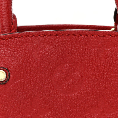 Louis Vuitton Empreinte Montaigne Nano Cherry 8 of 10