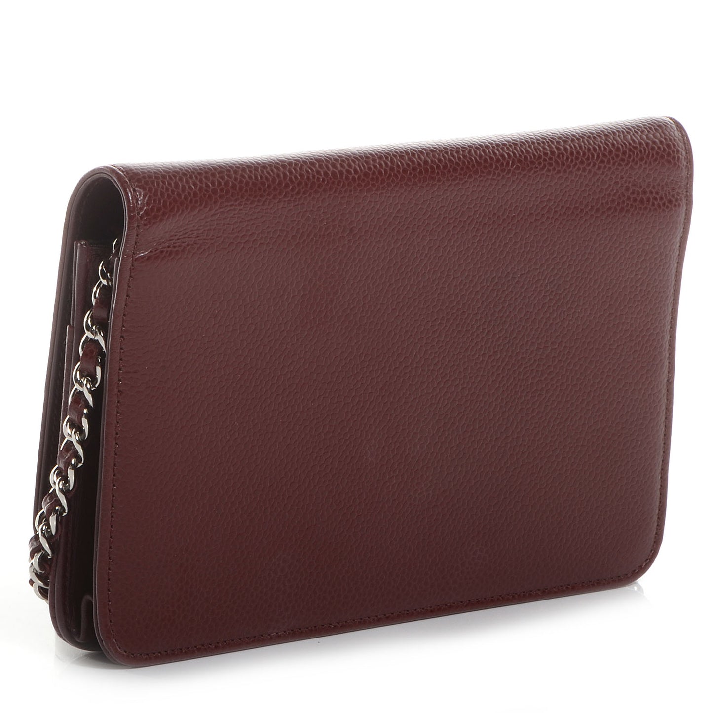 Caviar Timeless CC Wallet on Chain WOC Dark Red