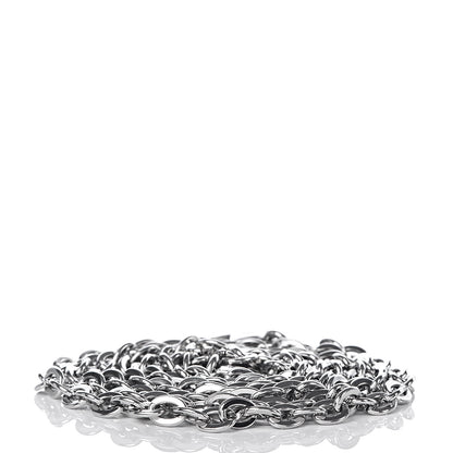 Louis Vuitton Felicie Chain Long Shoulder Strap Silver 2 of 3