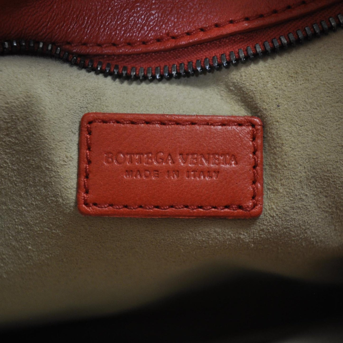Leather Hobo Orange
