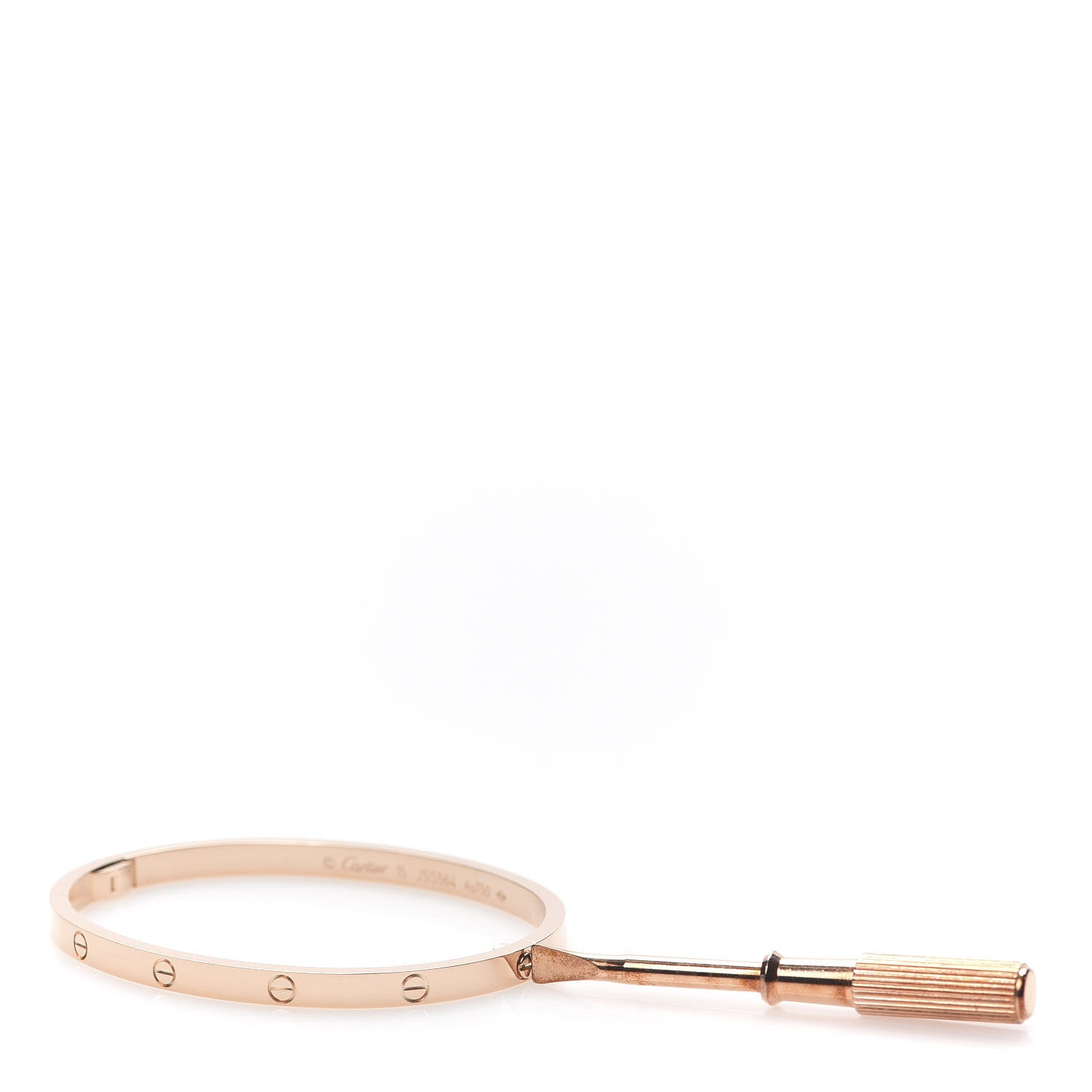 Cartier 18K Pink Gold Small LOVE Bracelet 15 4 of 7