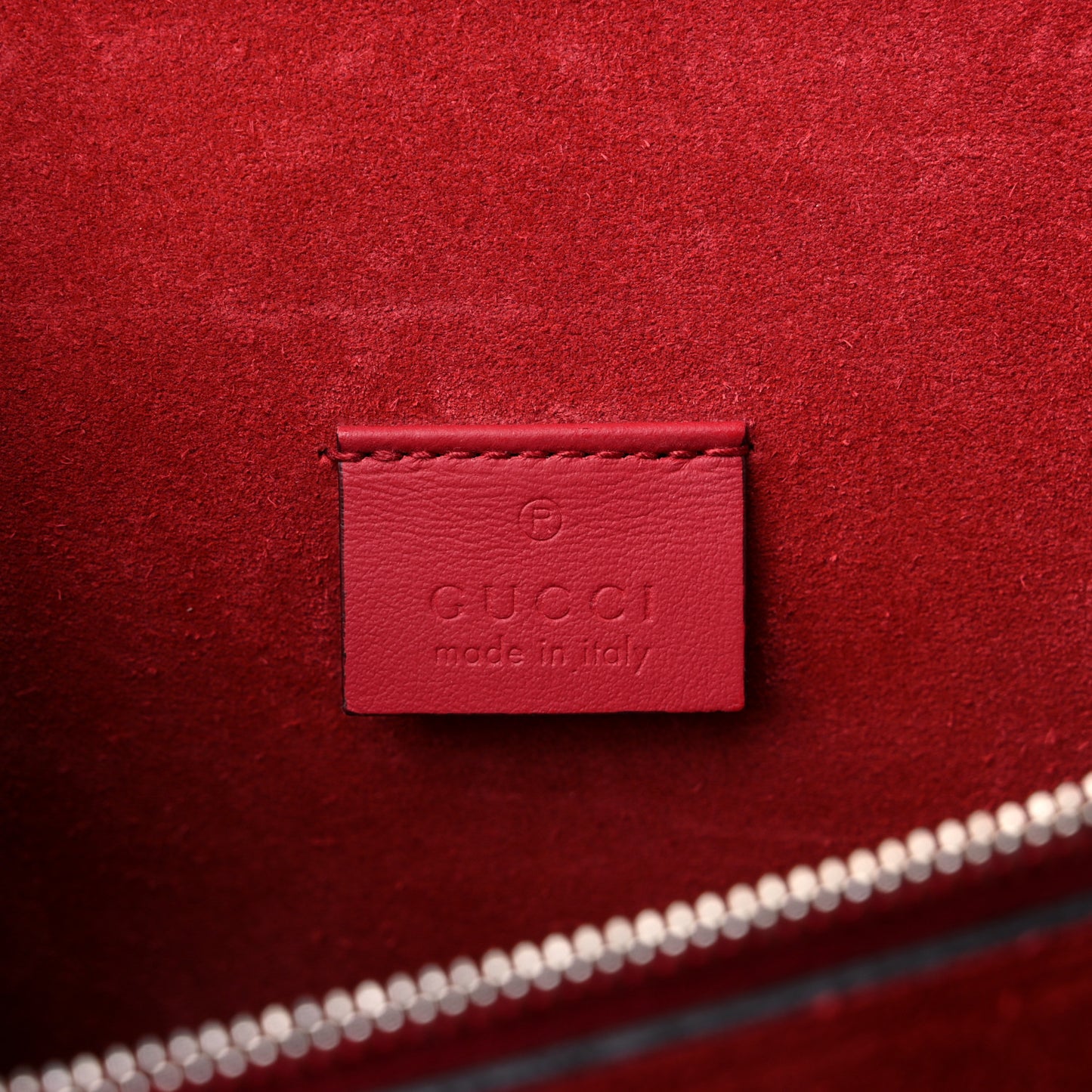 GG Supreme Monogram Suede Small Dionysus Shoulder Bag Beige Ebony Vulcanic Red
