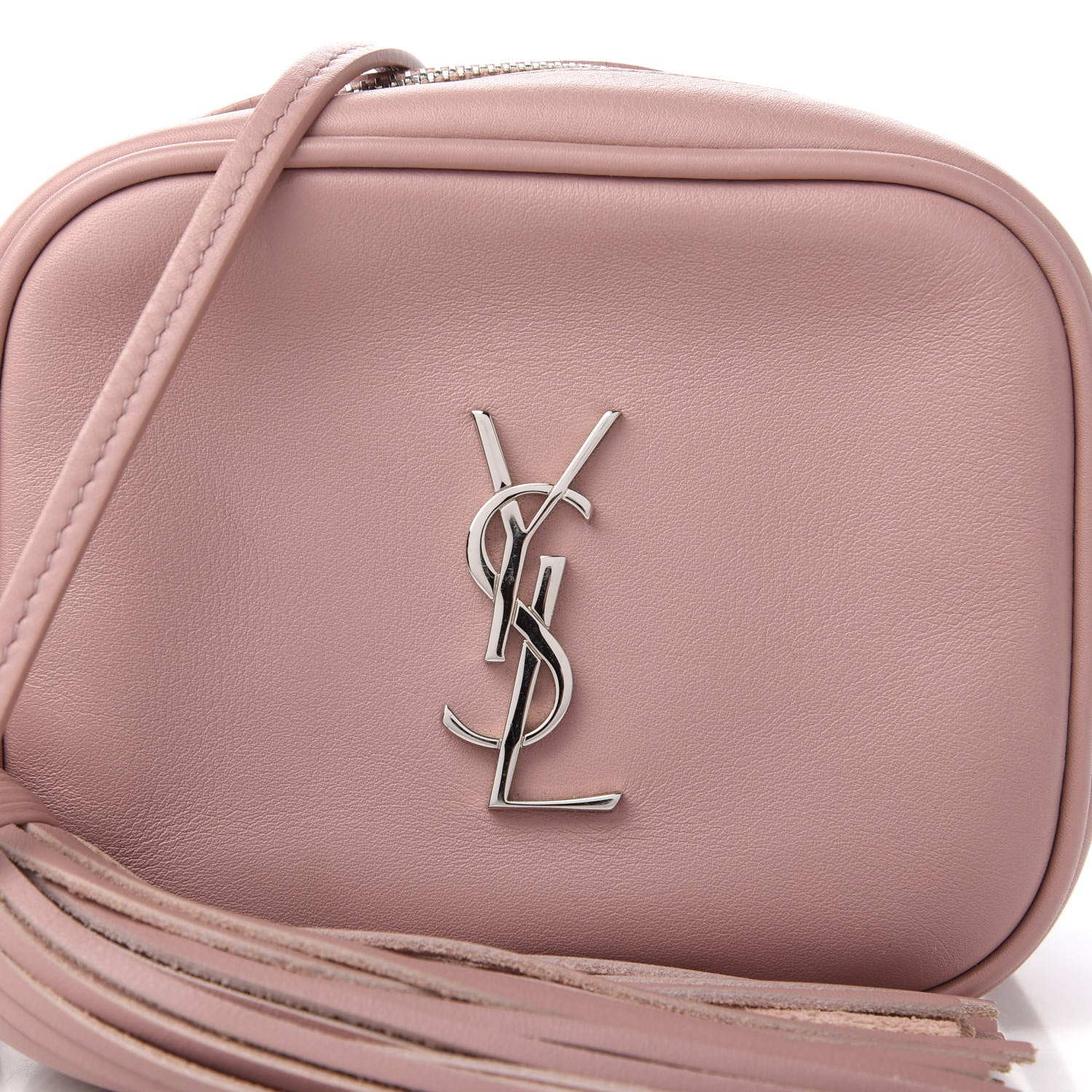 Saint Laurent Nappa Monogram Blogger Bag Dusty Rose 10 of 14