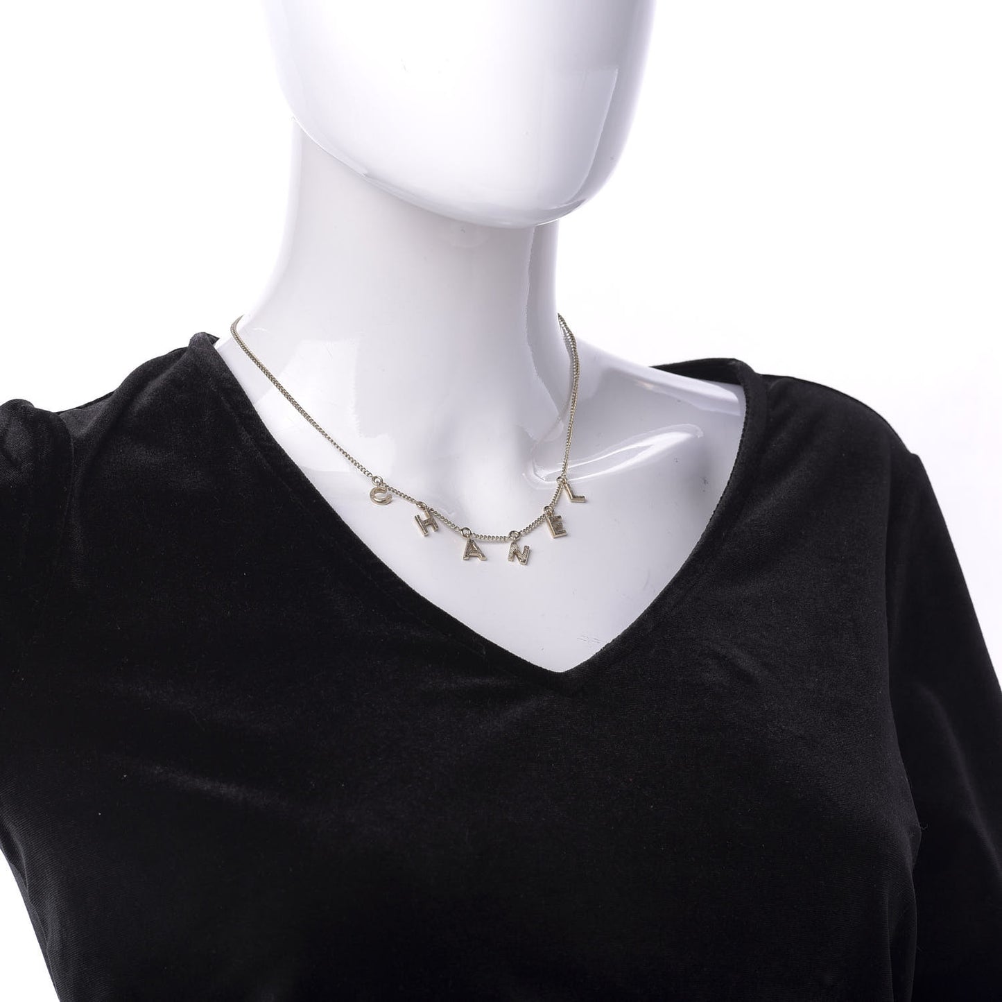 Logo Necklace Gold