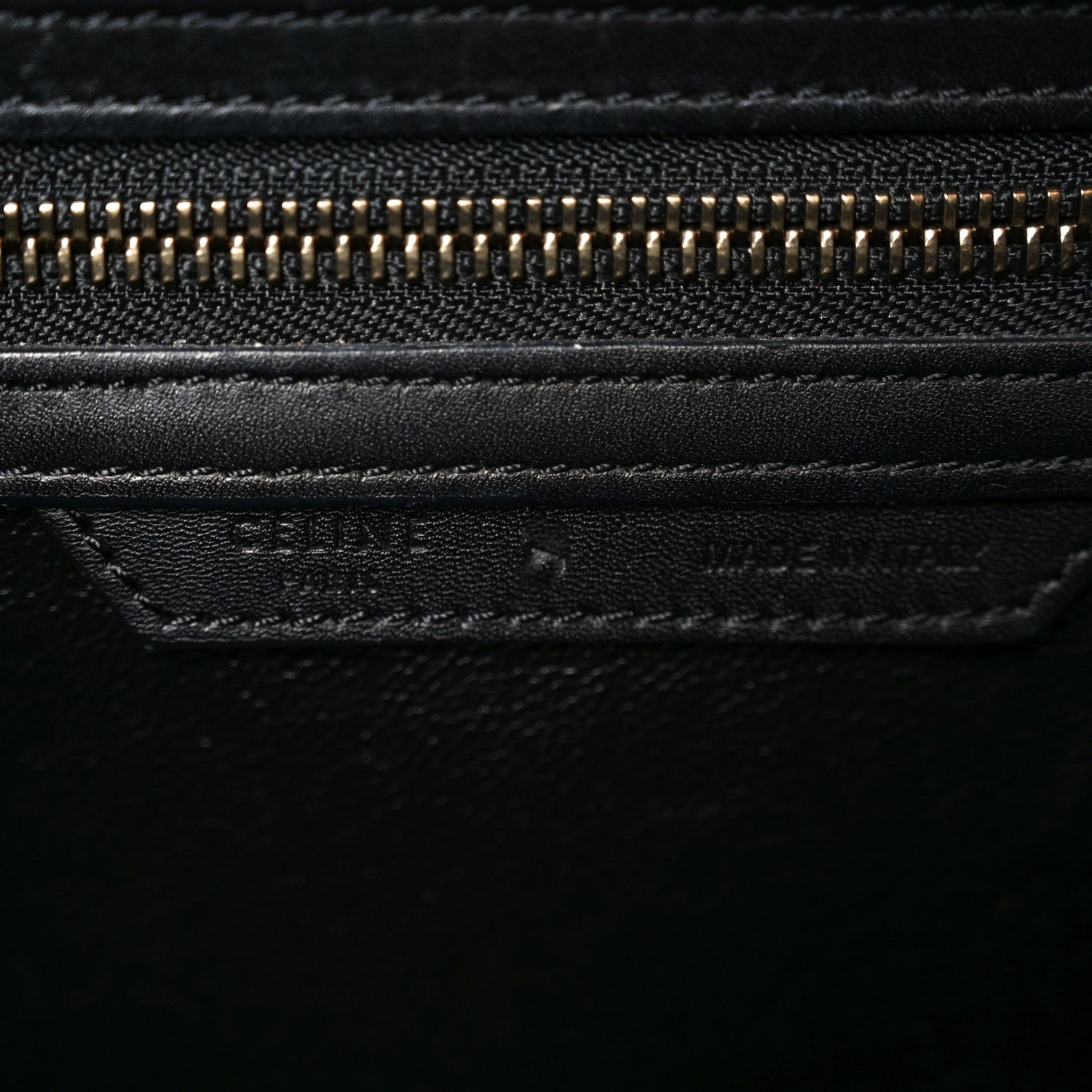Celine Canvas Smooth Calfskin Micro Tri-Color Luggage Royal 6 of 9